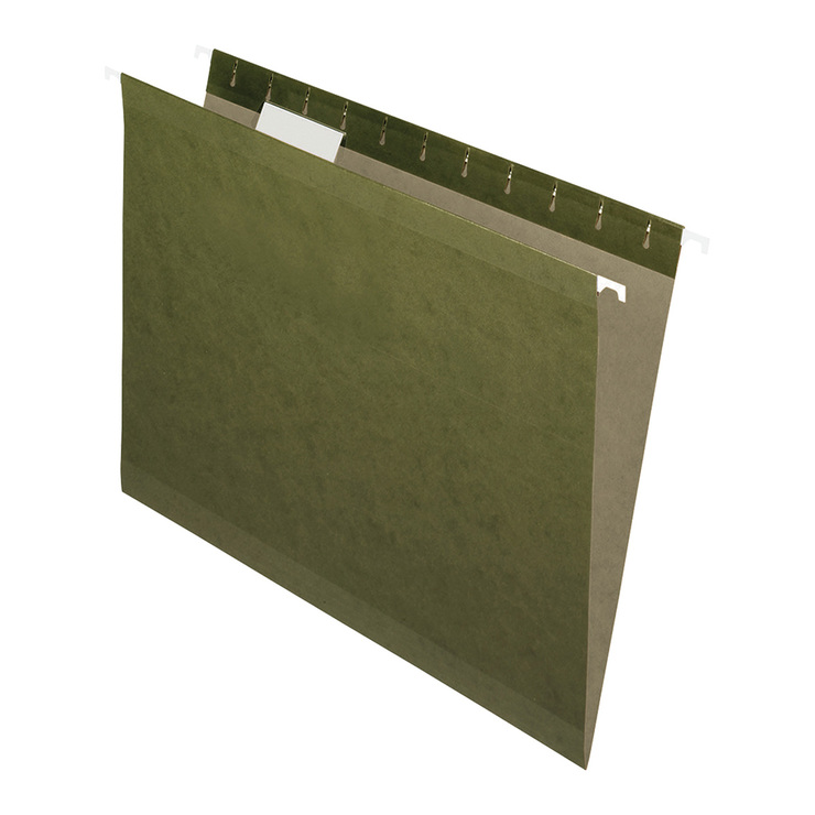 Oxford folder colgante reciclado tamaño carta color verde — Imagen 2 de 3