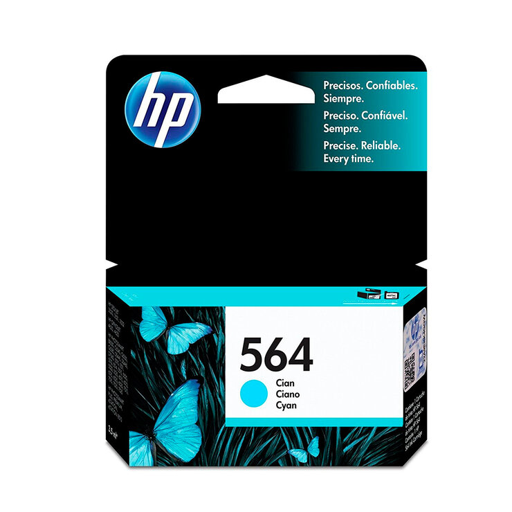 HP 564 cartucho de tinta cian — Imagen 1 de 4