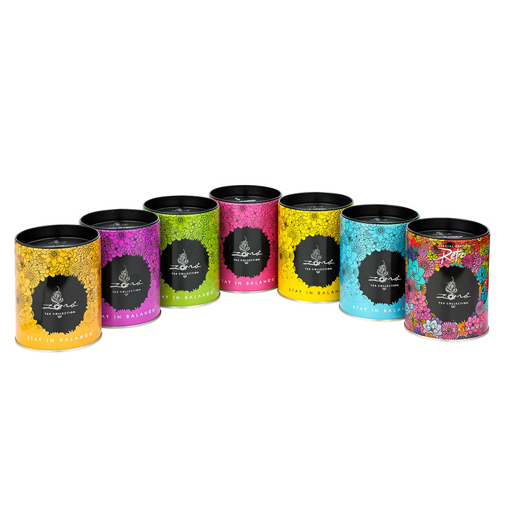 Colección de  9 Latas de Té de Hoja  Zoma Tea — Imagen 2 de 3
