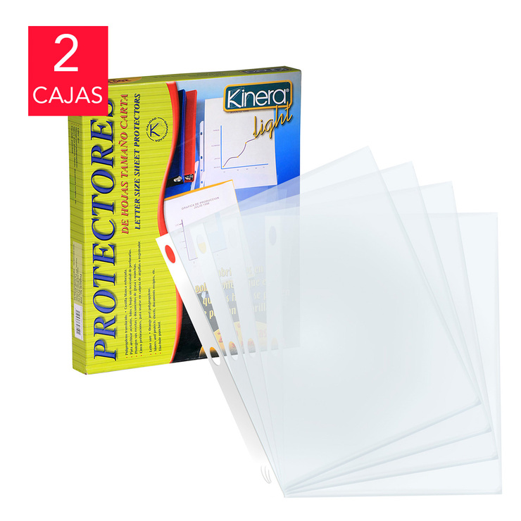 Kinera protector de hojas tamaño carta — Imagen 1 de 3