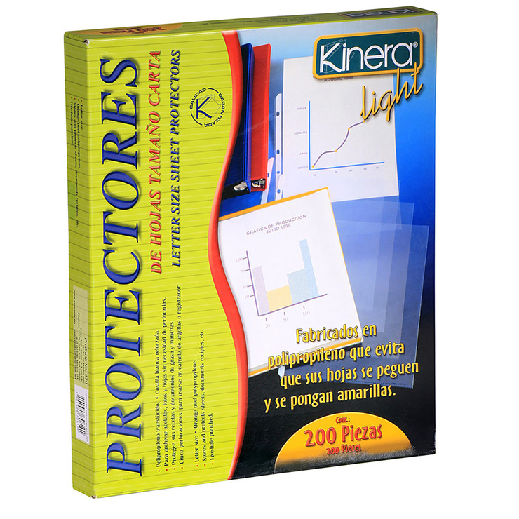 Kinera protector de hojas tamaño carta — Imagen 3 de 3