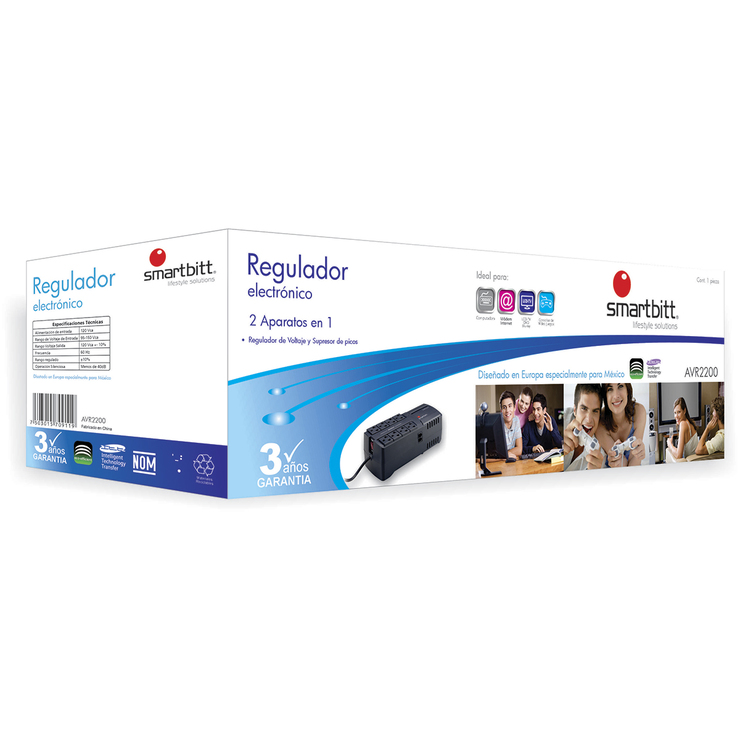 Smartbitt regulador y supresor de picos — Imagen 2 de 2