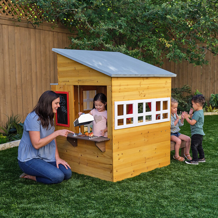 KidKraft Casa de Juego Moderna para exteriores — Imagen 2 de 4