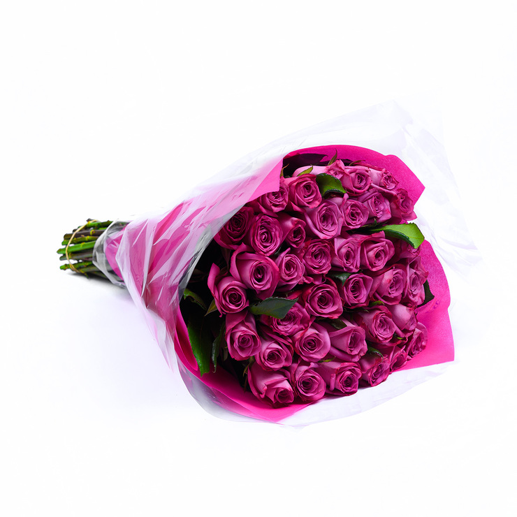 Chiltepec, Bouquet de 36 Rosas Lila — Imagen 2 de 3
