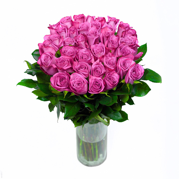 Chiltepec, Bouquet de 36 Rosas Lila — Imagen 3 de 3