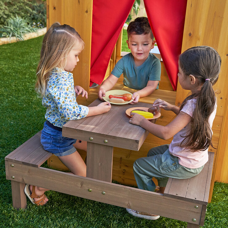 KidKraft Casa de Juego Moderna para exteriores — Imagen 3 de 4