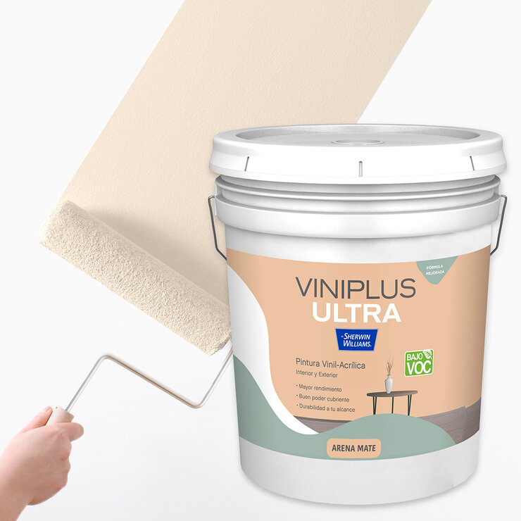 ViniPlus, Pintura Arena Viníl-Acrílica, 19L — Imagen 2 de 4
