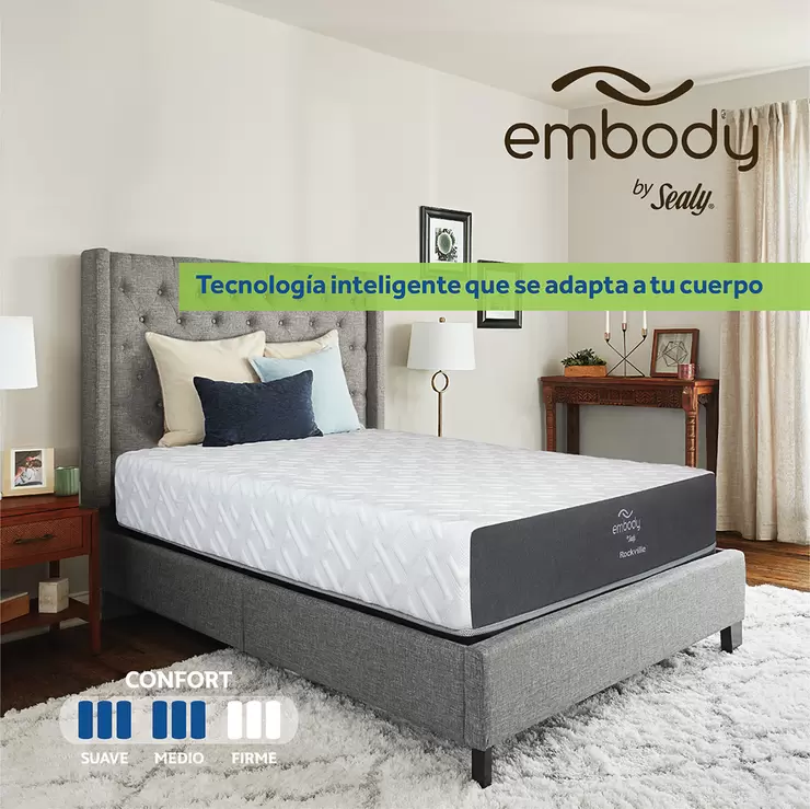 Sealy, Rockville, colchón, individual — Imagen 1 de 4