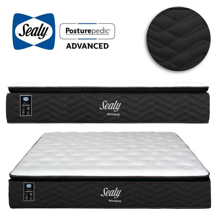 Sealy, Winnipeg, colchón king size y box — Imagen 3 de 4