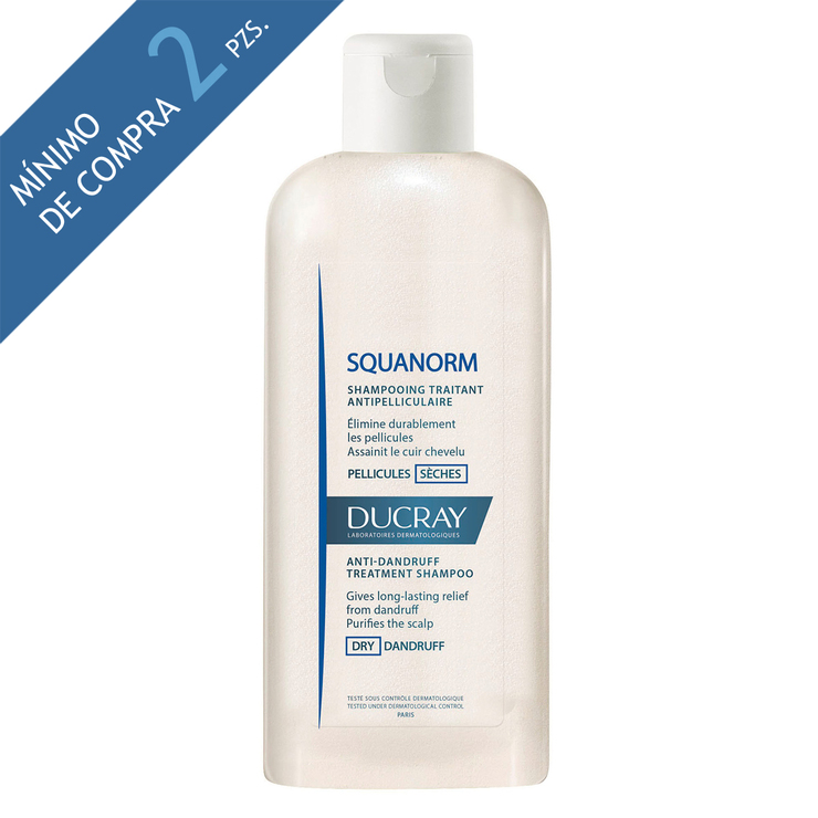 Ducray Squanorm Shampoo Tratante para la caspa 200ml