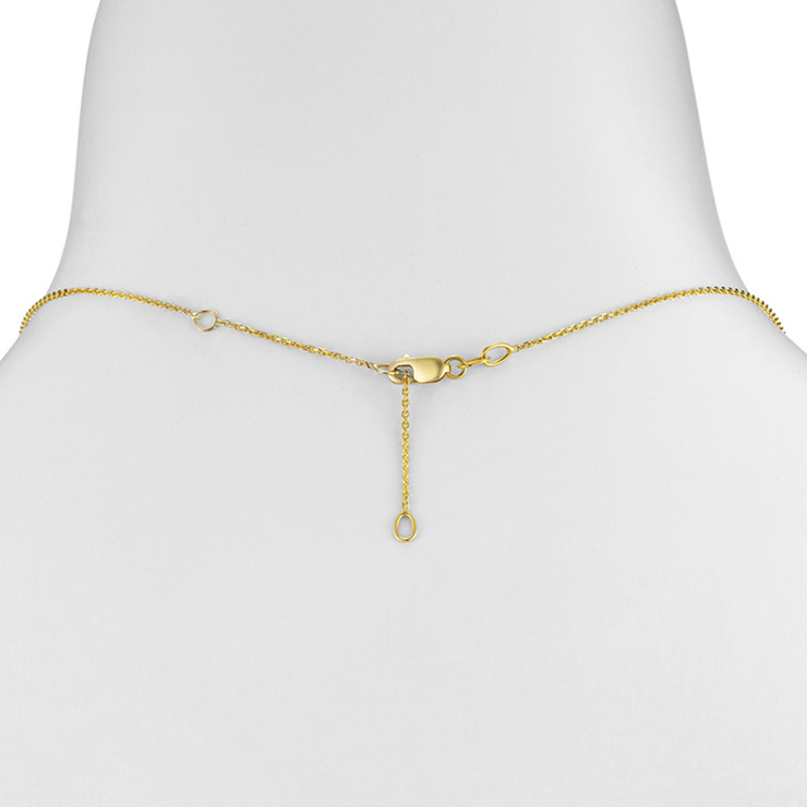Collar de Perla, 10.5-11mm, Oro Amarillo de 14kt — Imagen 4 de 4