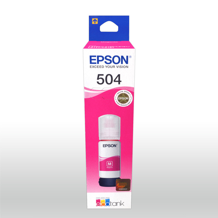 Epson botella de tinta 504 magenta — Imagen 2 de 2