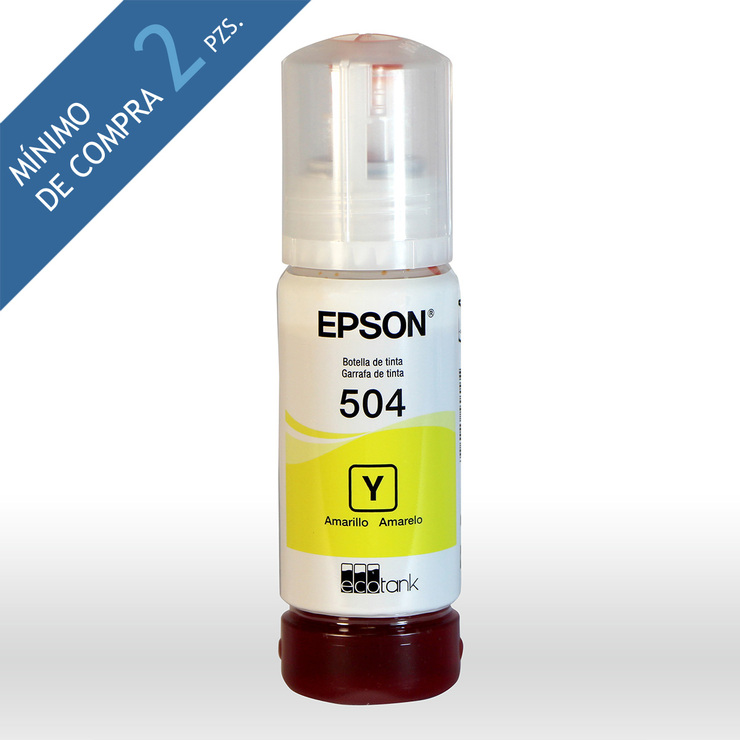 Epson botella de tinta 504 amarillo — Imagen 1 de 2
