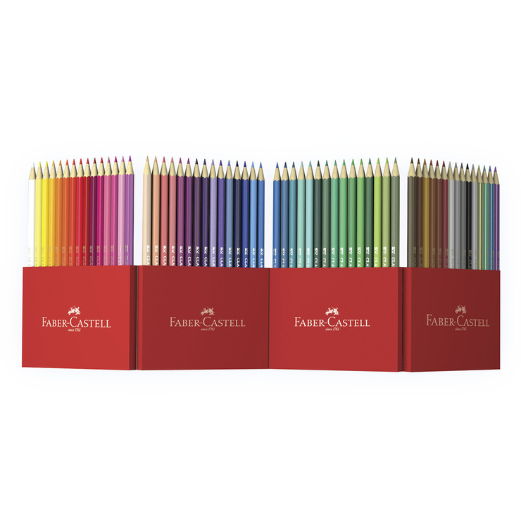 Faber-Castell caja de 60 colores hexagonales — Imagen 2 de 2