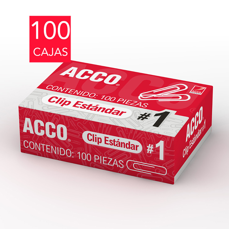 ACCO Clip Estándar No.1 — Imagen 1 de 3