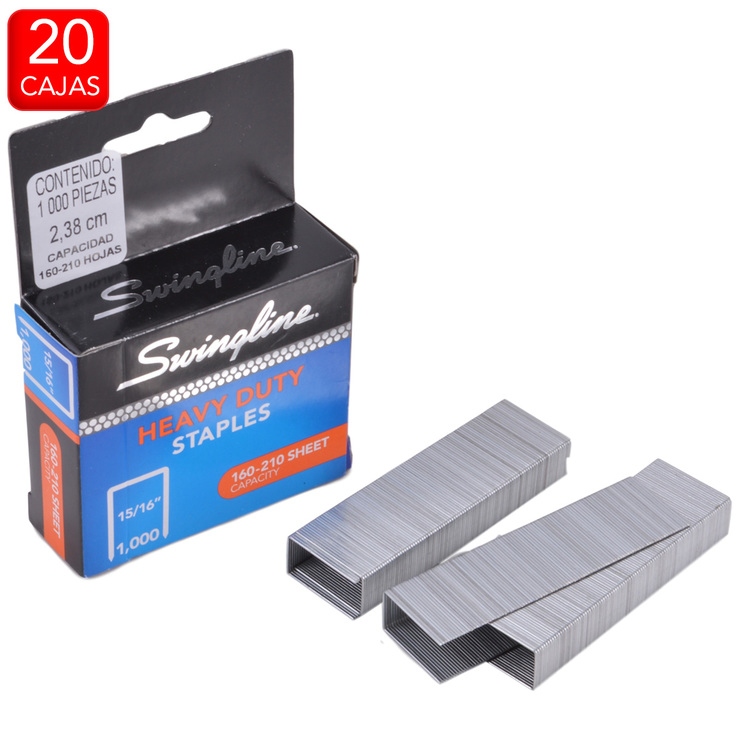 Swingline Grapas de 15/16" Uso Pesado — Imagen 1 de 3