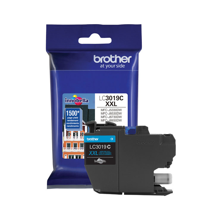 Brother Cartucho de Tinta LC3019C Color Cian  — Imagen 1 de 4