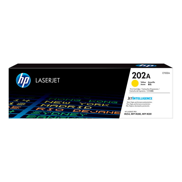 HP 202A tóner amarillo