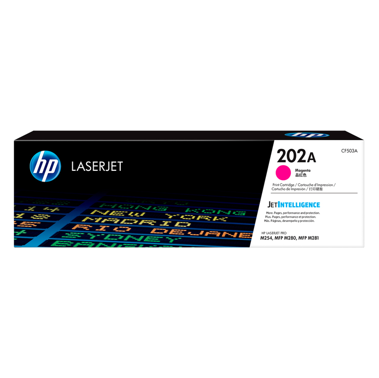 HP 202A tóner magenta