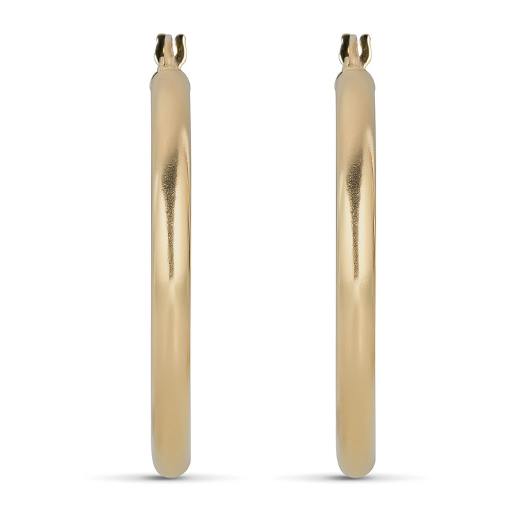 Aretes, Arracadas de Oro Amarillo de 14kt — Imagen 2 de 3