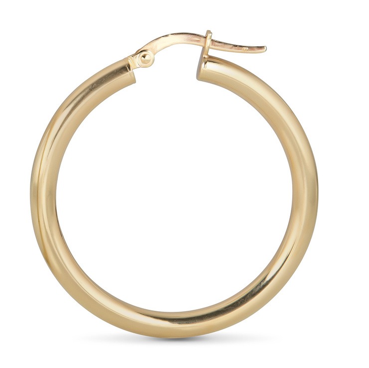 Aretes, Arracadas de Oro Amarillo de 14kt — Imagen 3 de 3