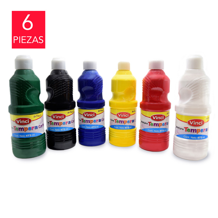 Vinci temperas colores primarios — Imagen 1 de 3