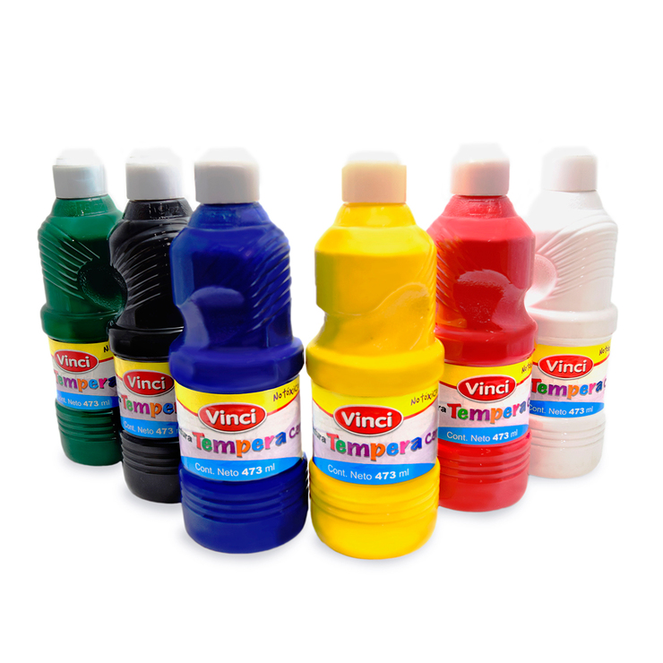 Vinci temperas colores primarios — Imagen 2 de 3