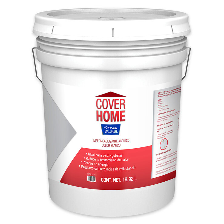 Cover Home, Pallet de Impermeabilizante Acrílico Blanco, 36 piezas — Imagen 2 de 4