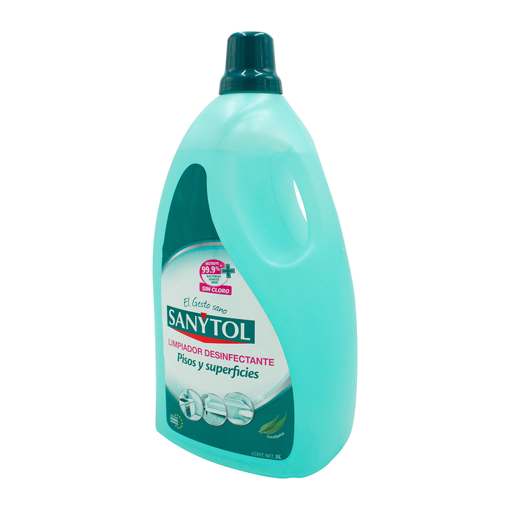 Sanytol Limpiador Desinfectante para Pisos y Superficies 5 l — Imagen 2 de 4
