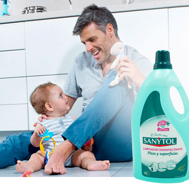 Sanytol Limpiador Desinfectante para Pisos y Superficies 5 l — Imagen 4 de 4