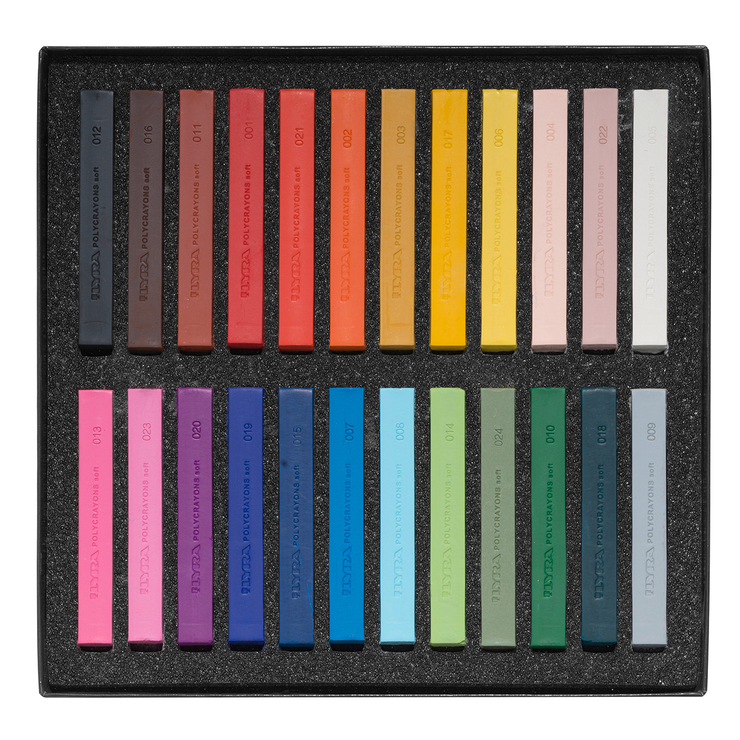 Lyra Crayones Pastel Suaves con 24 Colores — Imagen 3 de 3