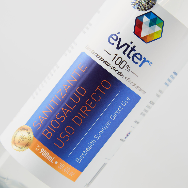 BioSalud Éviter Sanitizante Para Superficies de Uso Directo 900ml — Imagen 3 de 3