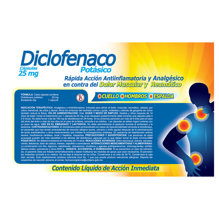 Rotumal Diclofenaco 90 cápsulas 3 pack — Imagen 2 de 3
