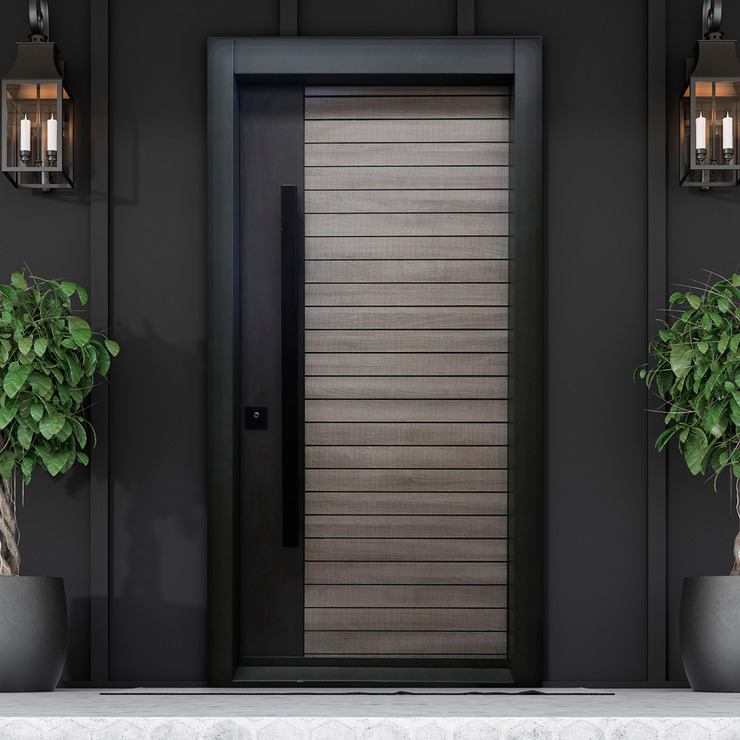 International Door Supply, Puerta de Alta Seguridad Magnum 9 mm Derecha - Grado Balístico — Imagen 3 de 4