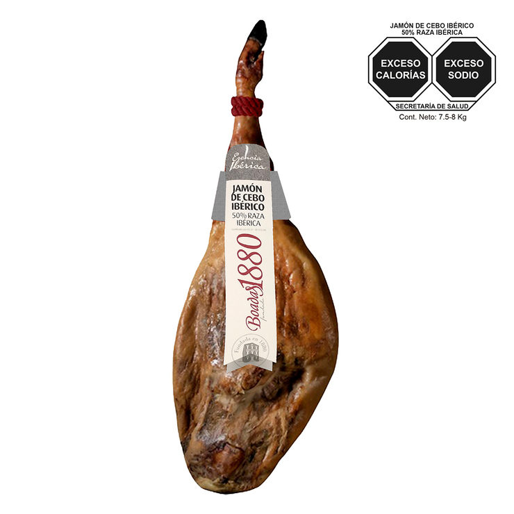 Boadas 1880 Pata de Jamón de Cebo Ibérico con hueso 7.5 - 8 Kg — Imagen 1 de 2