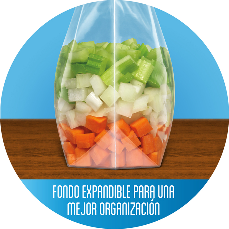 Ziploc Bolsas para Congelar con Cierre Slider 104 pzas — Imagen 4 de 4