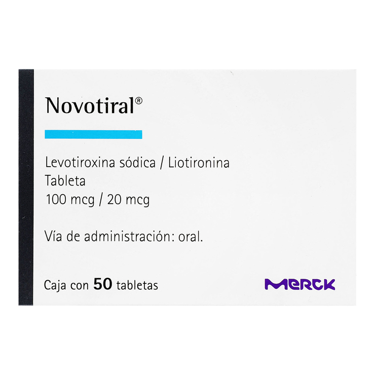 Novotiral 100mcg/20mcg 50 Tabletas — Imagen 1 de 3