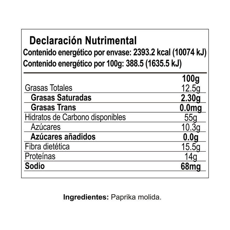 Pragná Paprika 616 g — Imagen 2 de 3