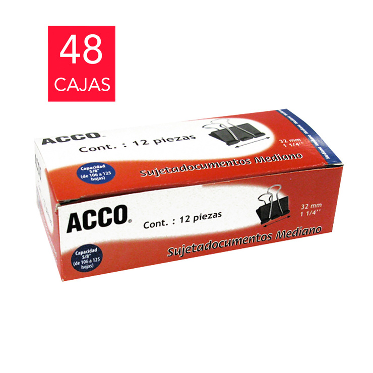 ACCO Sujetadocumentos Mediano hasta 125 Hojas — Imagen 1 de 3