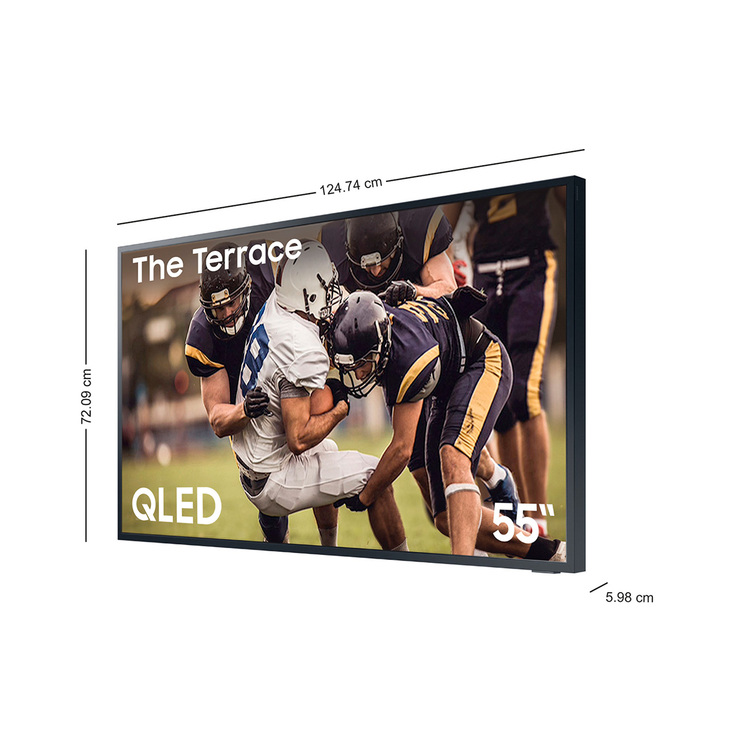 Samsung QLED TERRACE 55" 4K UHD Smart TV para exteriores — Imagen 2 de 4