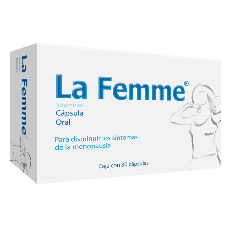 La Femme  3 cajas con  30 cápsulas c/u — Imagen 2 de 4