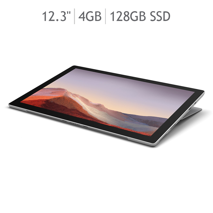 Microsoft Surface Pro 7 12.3" Platinum Intel® Core I3-1005G1 — Imagen 1 de 3
