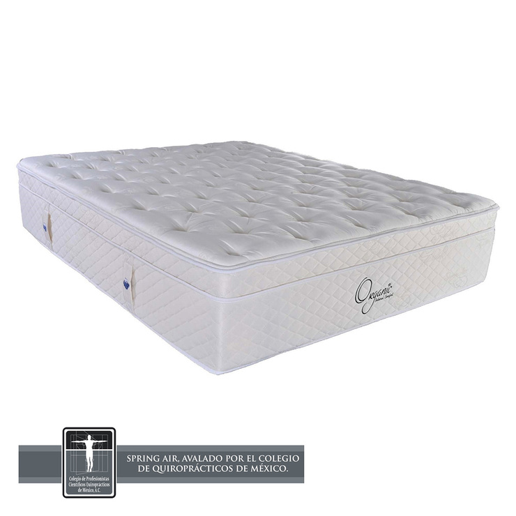Spring Air, Colchón y Base, Queen Size, Natural Comfort — Imagen 3 de 4