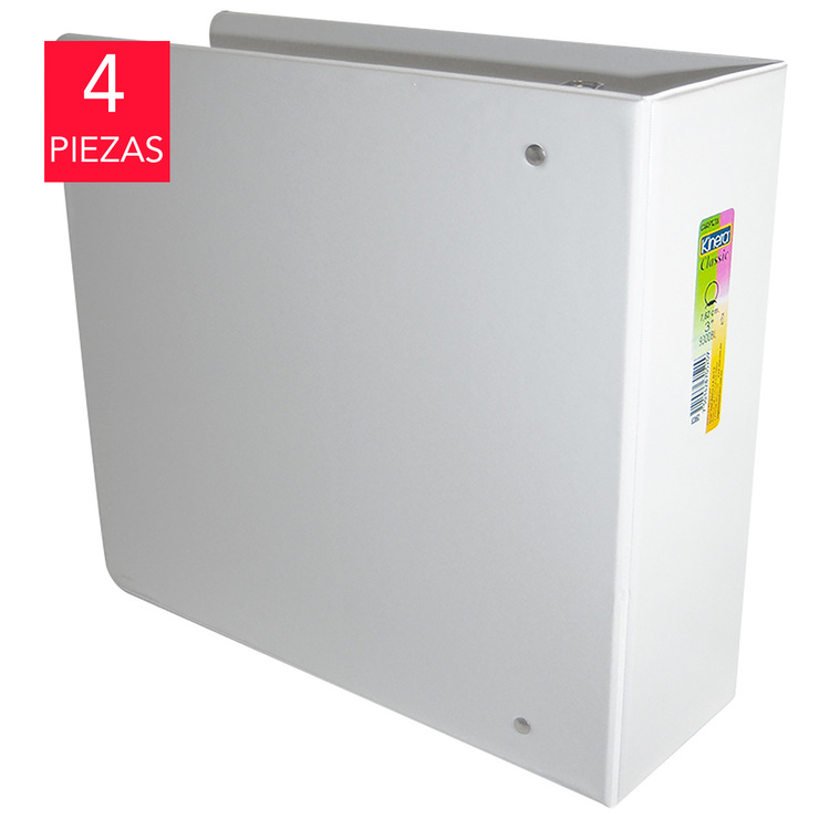 Kinera carpeta de vinil 3 pulgadas arillo O — Imagen 1 de 3