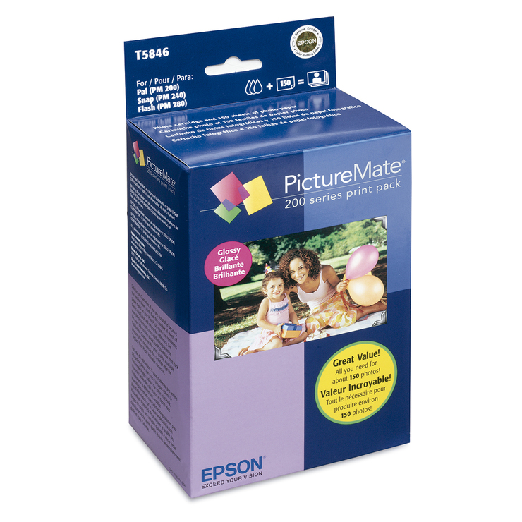 Epson paquete de impresión para 150 fotografías acabado brillante