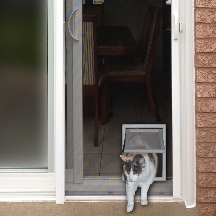 Ideal Pet Products Screen Fit puerta para gato — Imagen 1 de 2