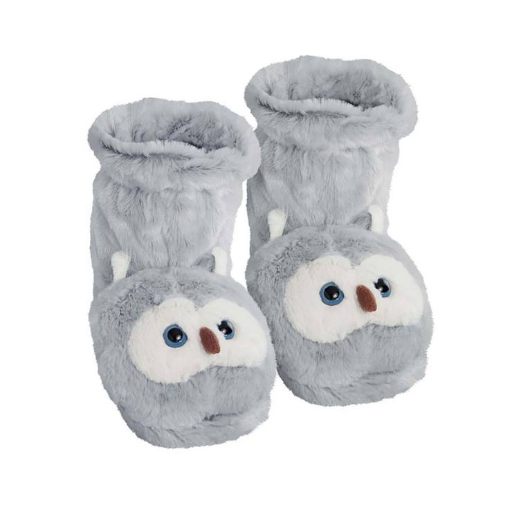 Pantufla para Dama Bota Búho, Aroma Home