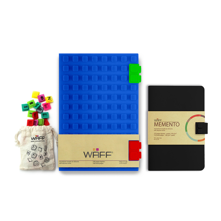 Waff Paquete de 2 Libretas con Cubierta de Silicona — Imagen 2 de 3