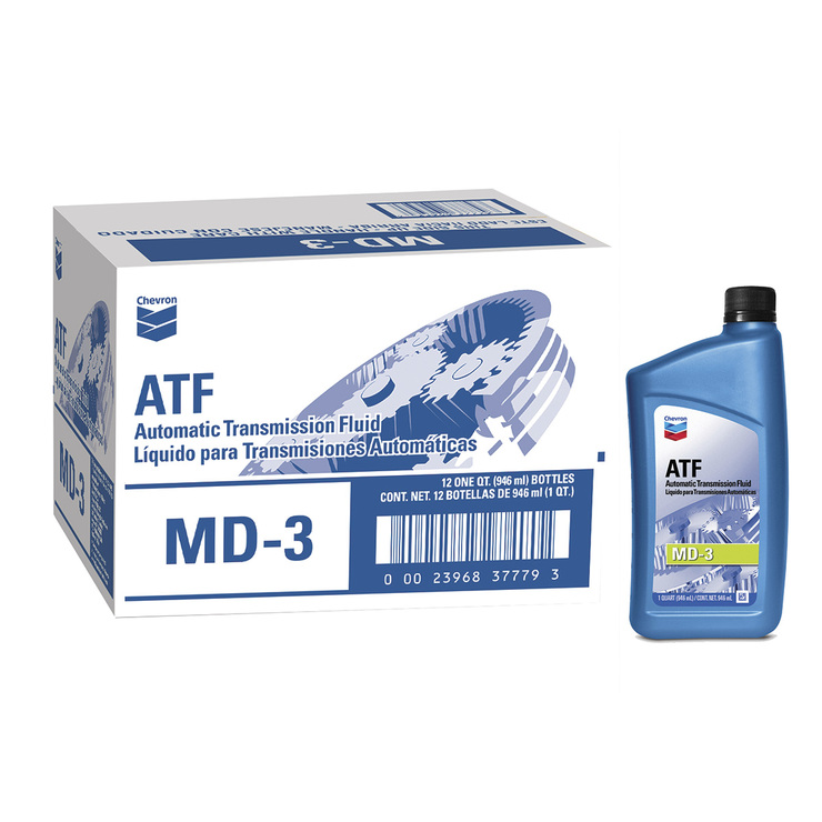 Chevron ATF MD-3, Líquido para Transmisiones Automáticas, 12/946ml — Imagen 1 de 2
