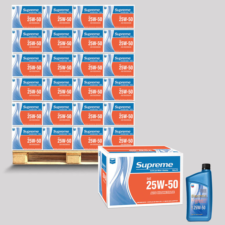 Chevron Aceite AK 25W50 84 cajas